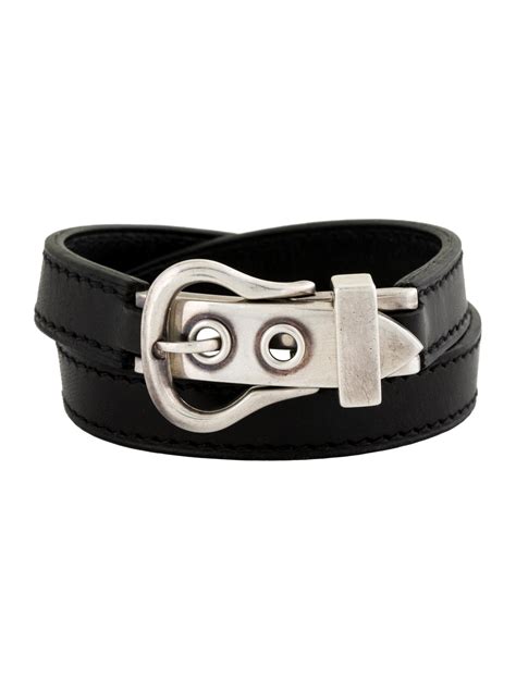 burberry white leather bracelet|designer leather wrap bracelet Burberry.